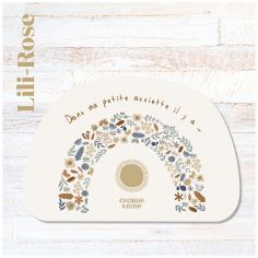 Set de table Rainbow Lili Rose personnalisable