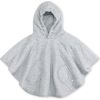 Poncho de voyage Mix grey Pady Quilted + jersey (50 cm) - Bemini