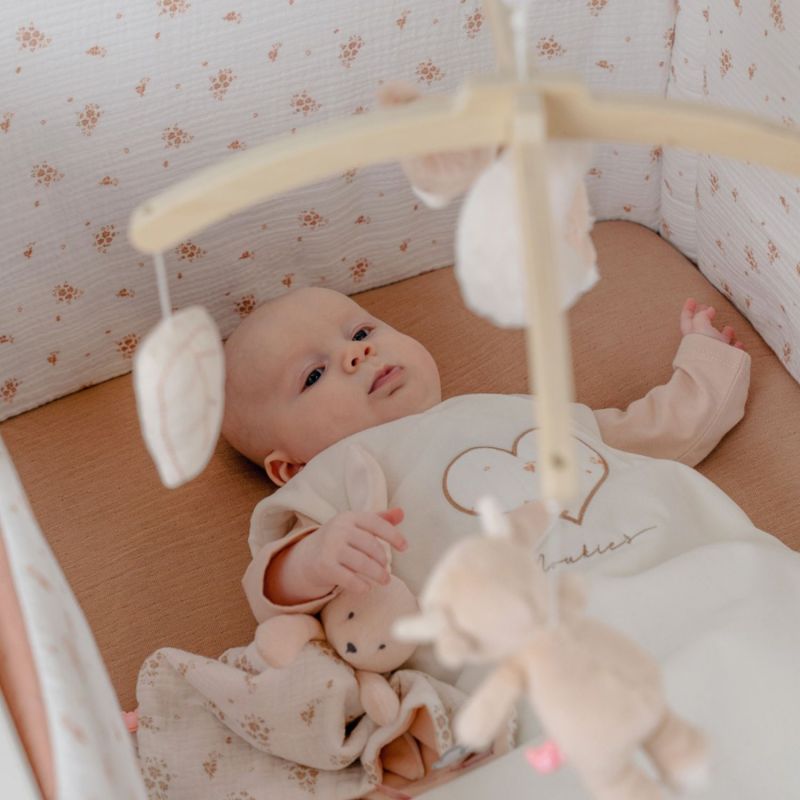 Gigoteuse chaude en Veloudoux Fleurs d'Antan (50 cm) Noukie's Ambiance 8