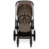 Duo PRIAM 2026 Poussette tout-terrain avec nacelle pliable et Châssis Matt Black Coconut Brown Cybex Produit 3