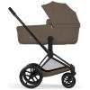 Duo PRIAM 2026 Poussette tout-terrain avec nacelle pliable et Châssis Matt Black Coconut Brown Cybex Produit 7
