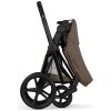 Duo PRIAM 2026 Poussette tout-terrain avec nacelle pliable et Châssis Matt Black Coconut Brown Cybex Produit 9