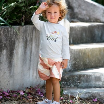 T-shirt anti-UV manches longues Camion de glace (2-3 ans)