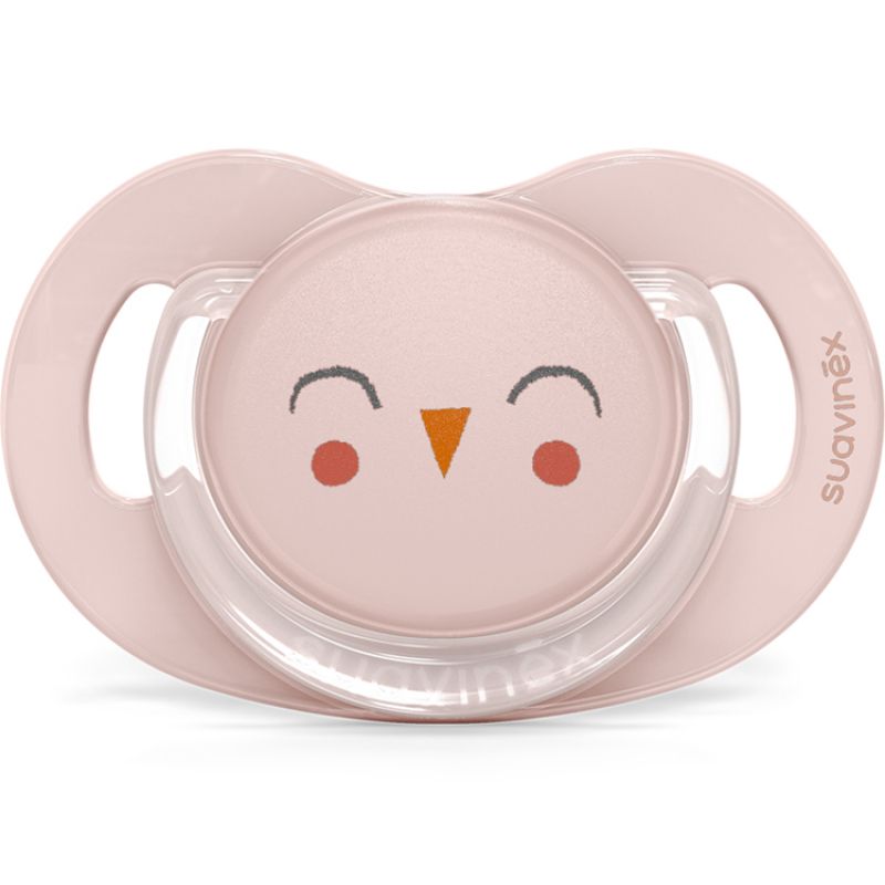 Sucette symétrique SXPro Bonhomia rose (6-18 mois) Suavinex