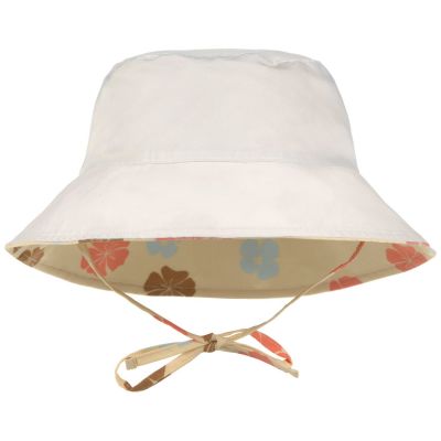 Chapeau anti-UV Fleurs vanille (07-18 mois)