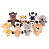 Lot de 8 marionnettes à doigt animaux sauvages Goki Produit 1