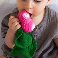 Doudou de dentition 2 en 1 Ramona le radis