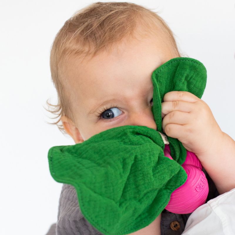 Doudou de dentition 2 en 1 Ramona le radis Oli & Carol Ambiance 6