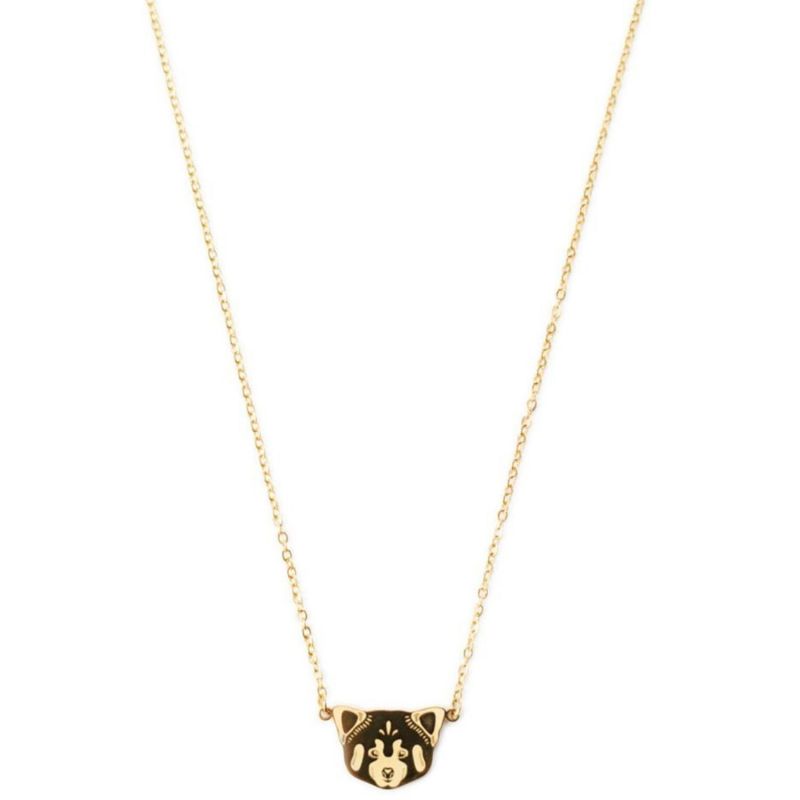 Collier Panda Roux (Plaqué or 18 carats) Mava Produit 4