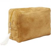 Trousse de toilette éponge bambou noisette