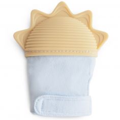 Mitaine de dentition Sunshine-Baby Blue - Mushie