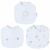 Variation Beige du produit Lot de 3 bavoirs Mix & Match Savane de la marque Noukie's