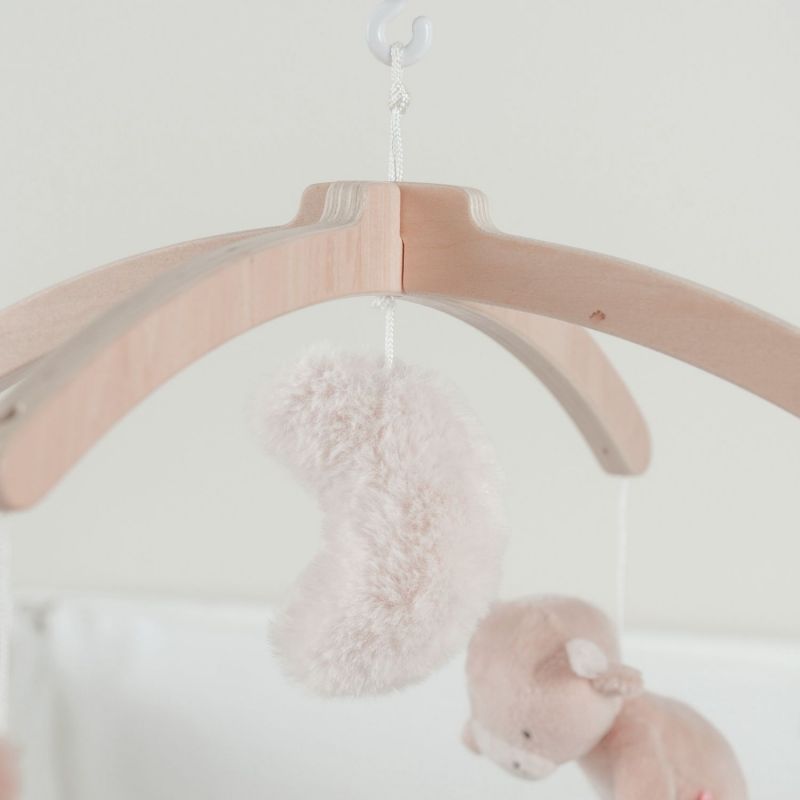 Mobile musical avec bras en bois Lily et Fluffy Noukie's Ambiance 5