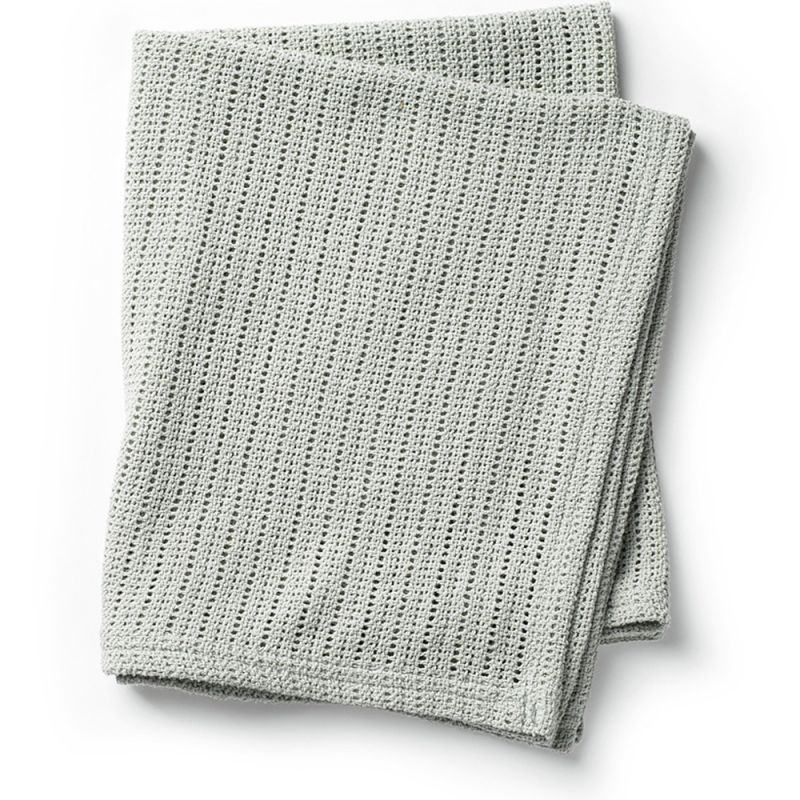 Couverture en coton Mineral Green (75 x 100 cm) Elodie Details