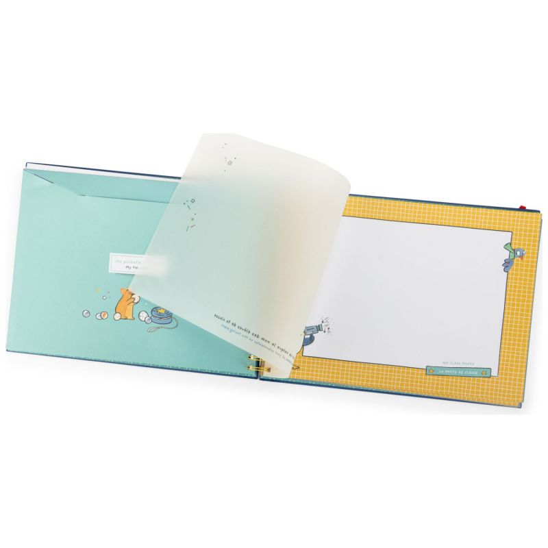 Album souvenirs d'école Puce & Pilou (36 pages) - Reconditionné Moulin Roty Produit 4