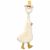 Variation Blanc du produit Doudou attache-tétine en gaze de coton Oie de la marque Little Dutch