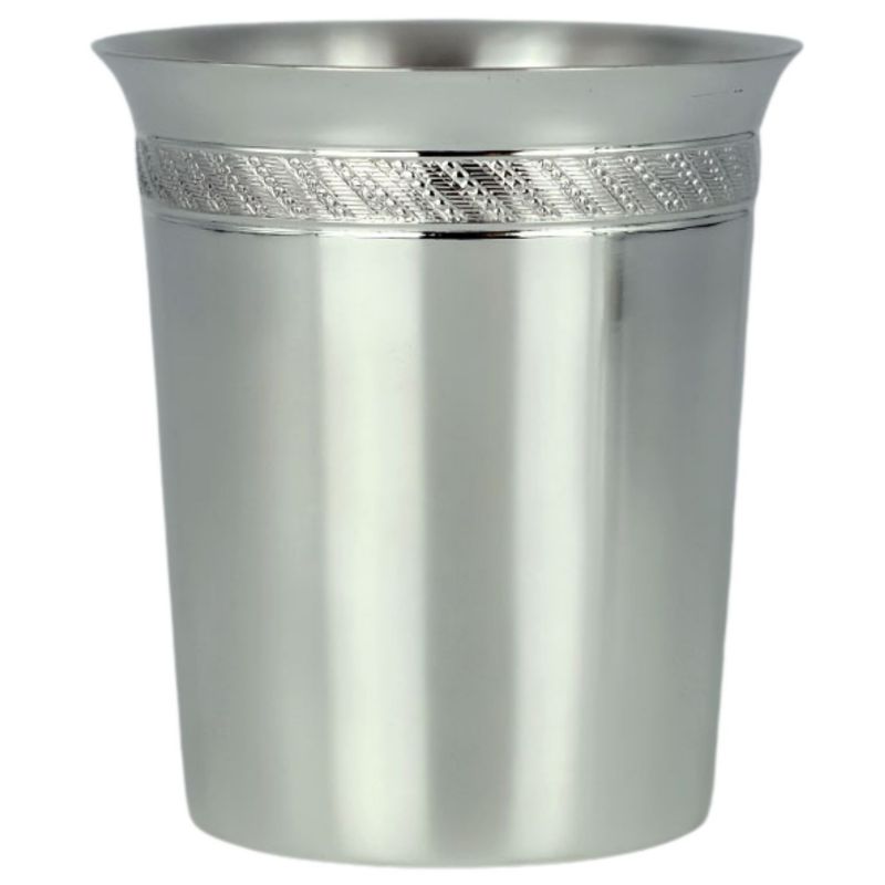 Timbale chope Tambourin personnalisable (métal argenté) Aubry-Cadoret Produit 3
