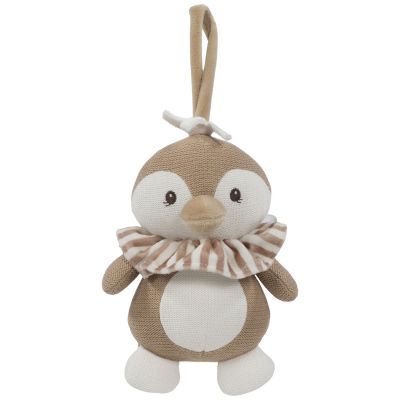 Peluche musicale Pingouin Praliné Moka Walking Mum