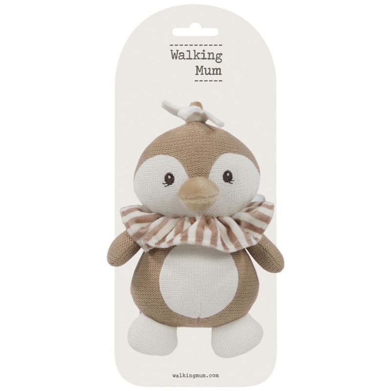 Peluche musicale Pingouin Praliné Moka Walking Mum Packaging 9