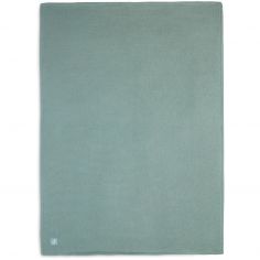 Couverture polaire Basic Knit Forest Green (75 x 100 cm)