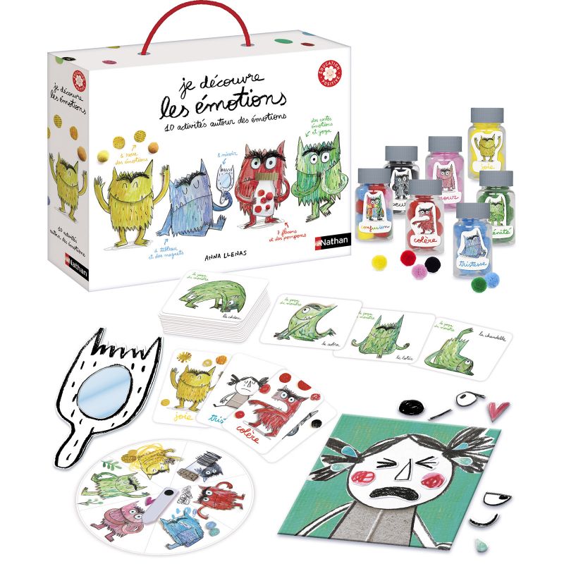 Coffret Je découvre les émotions Nathan
