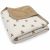 Variation Ecru, marron, beige du produit Couverture Mini Teddy Bear Little Waffle-Fluffy (100 x 150 cm) de la marque Jollein
