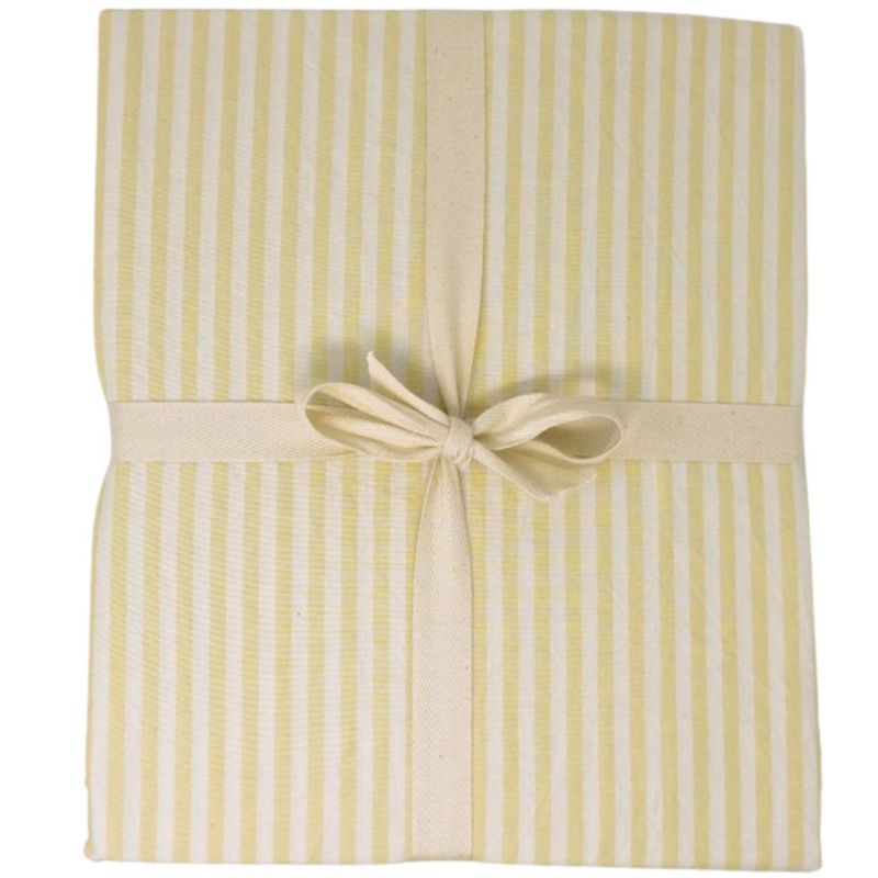 Housse de couette en percale de coton Rayé Tournesol (75 x 120 cm) Kadolis Packaging 8