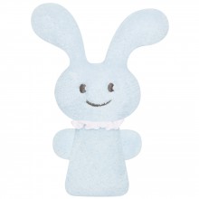 Hochet pouet pouet Funny Bunny bleu (12 cm)  par Trousselier