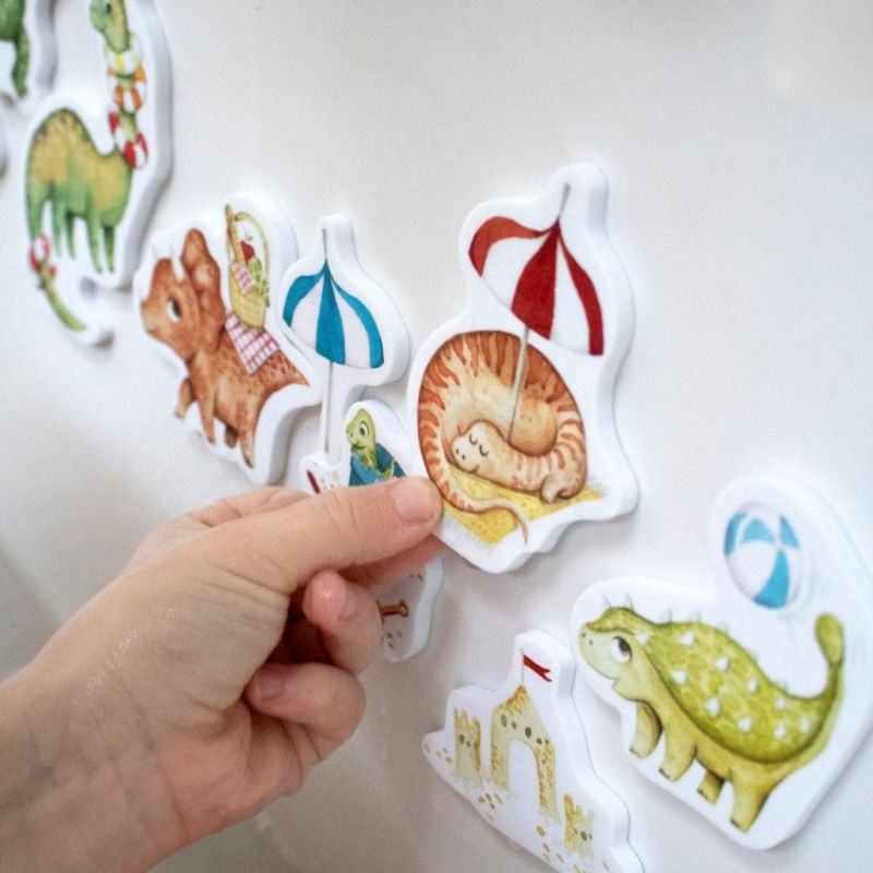 Jouets de bain en mousse Dino Beach - Reconditionné Filibabba Produit 3