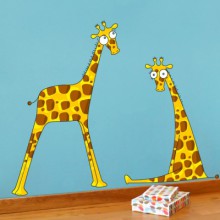 Sticker messieurs les girafons  par Série-Golo