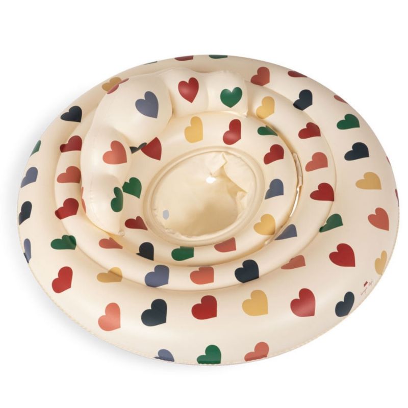 Bouée bébé bon cœur coloré Konges Slojd Produit 1