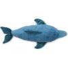 Grande peluche Tofou le dauphin maman et bébé bleu (50 cm)  par Les Déglingos