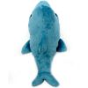 Grande peluche Tofou le dauphin maman et bébé bleu (50 cm)  par Les Déglingos