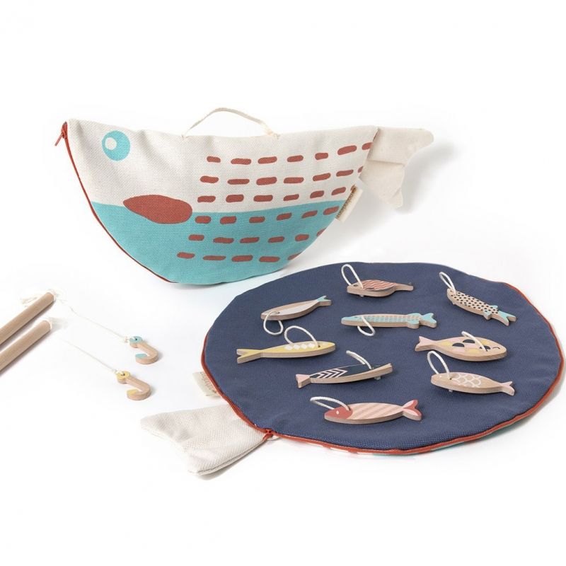 Jeu de pêche en bois Nobodinoz