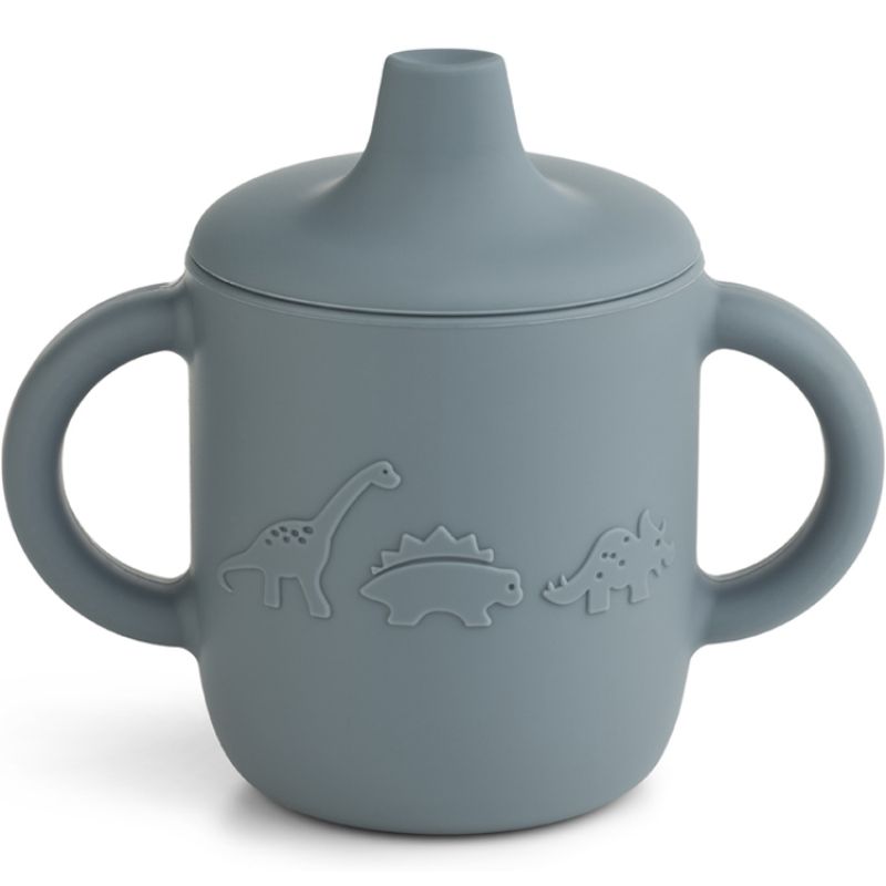 Tasse à bec Neil Dino Whale blue Liewood