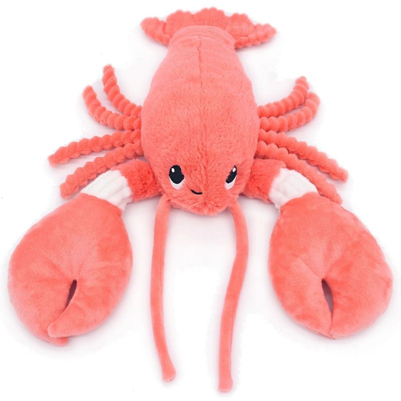Peluche Homard maman et bébé Les Ptipotos Corail (48 cm) Les Déglingos Produit 3