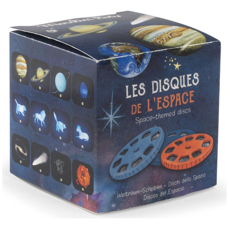 Boîte de 3 disques pour projecteur L'Explorateur Le Jardin du Moulin Moulin Roty Produit 3