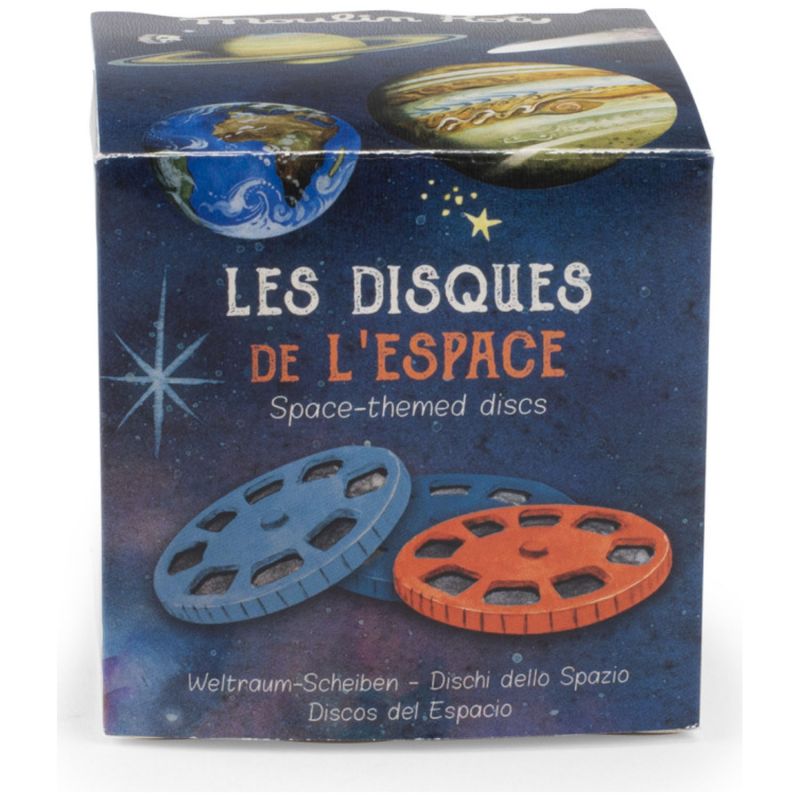 Boîte de 3 disques pour projecteur L'Explorateur Le Jardin du Moulin Moulin Roty Packaging 5