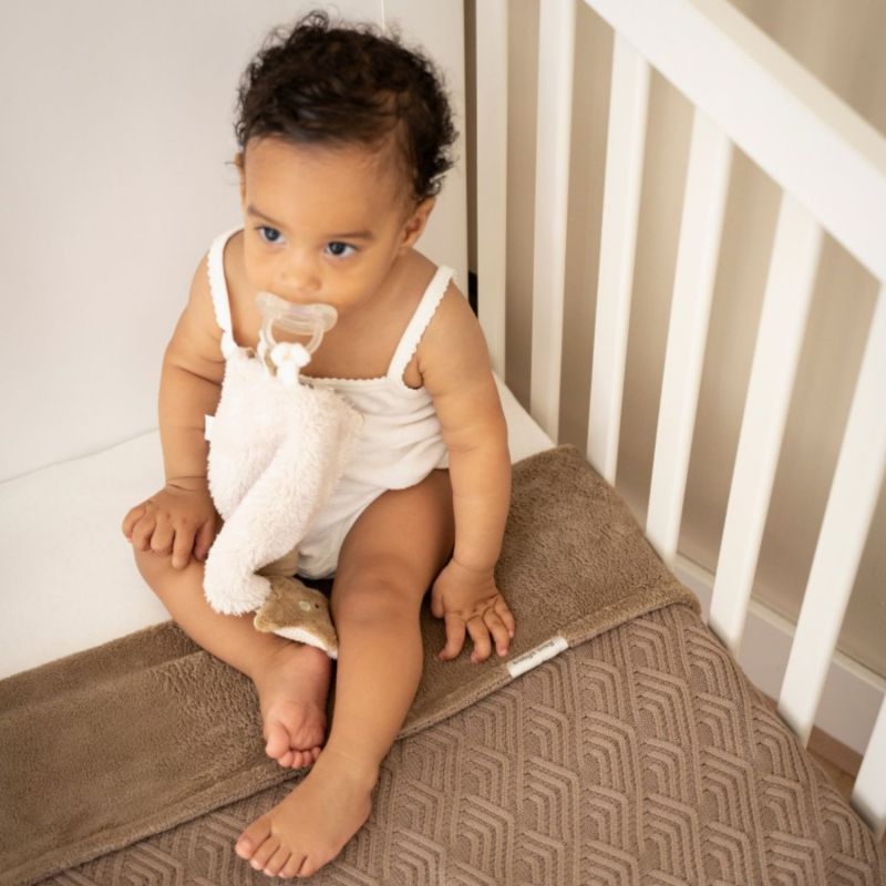 Couverture Teddy Sierra Clay (70 x 95 cm) Baby's Only Ambiance 2