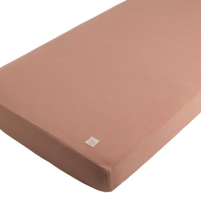 Lot de 2 draps housses Petit Cœur (70 x 140 cm)