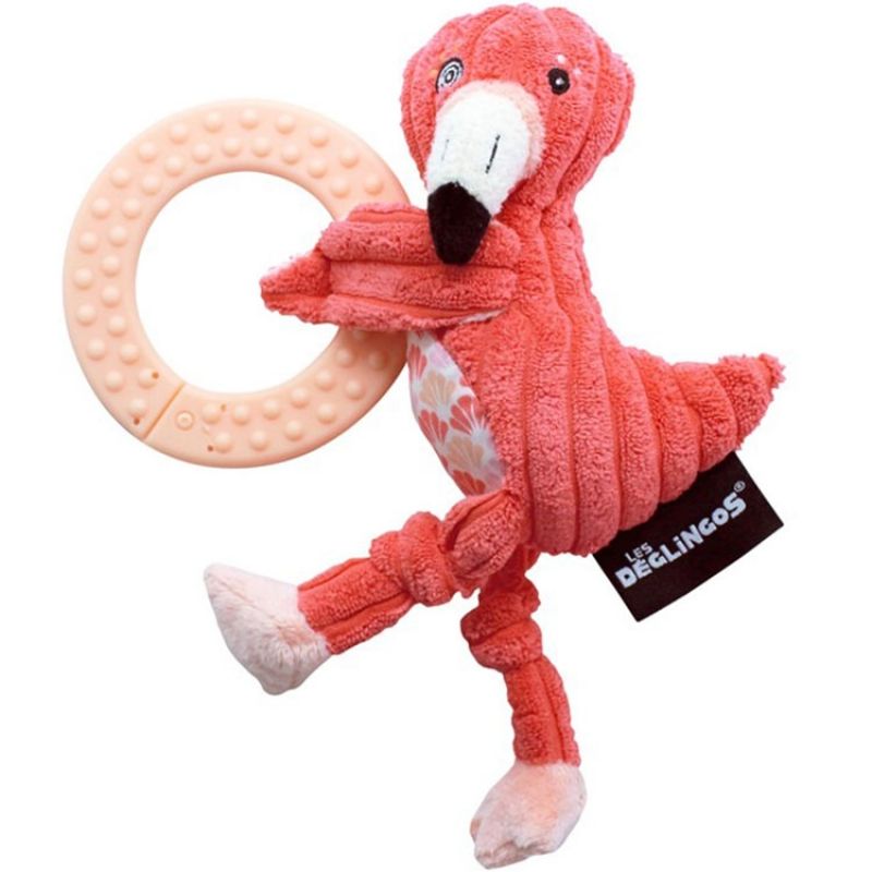 Anneau de dentition Flamingos Les Déglingos