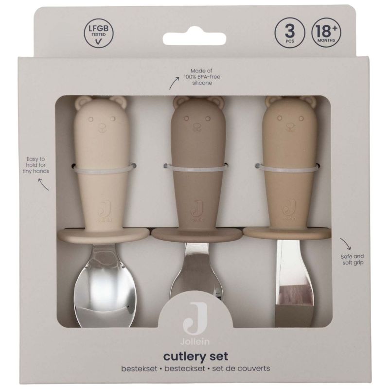Set de couverts Natural Shades Jollein Packaging 5