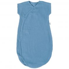 Gigoteuse d'été forme kimono double gaze pierre bleue (18-36 mois) - BB & Co