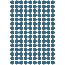 Stickers ronds bleus pétrole (29,7 x 42 cm)  par Lilipinso