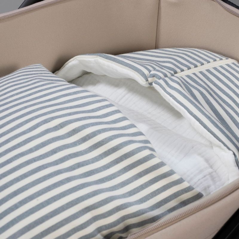 Nid d'ange Praliné Rayures Matcha TOG 1 Walking Mum Ambiance 2