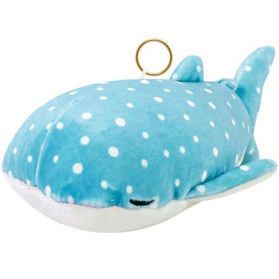 Porte-clé peluche Nemu Nemu Jinbe le Requin baleine (17 cm) Trousselier