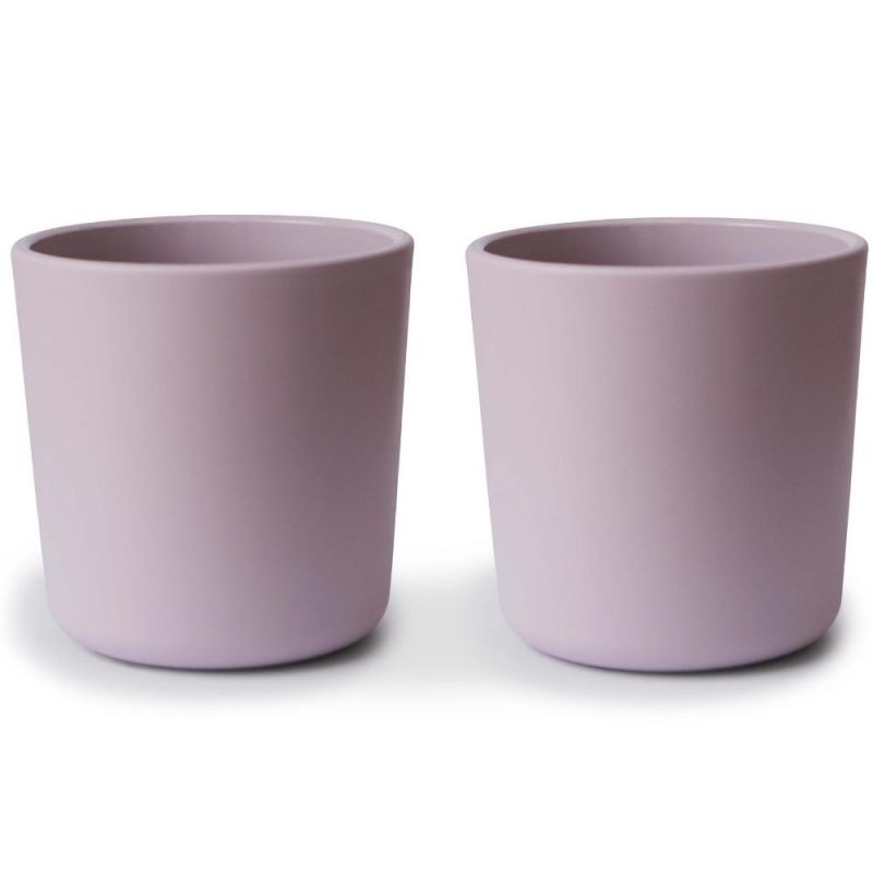 Lot de 2 gobelets Soft lilac Mushie