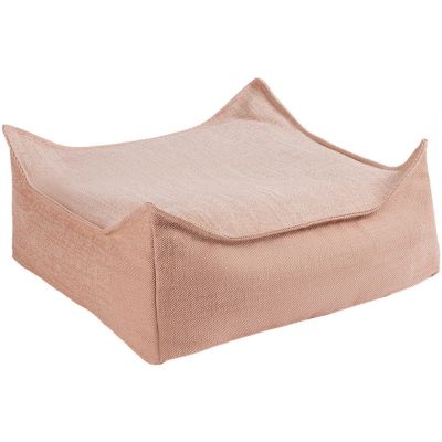 Pouf Ottoman Square Seashell Outdoor Wigiwama