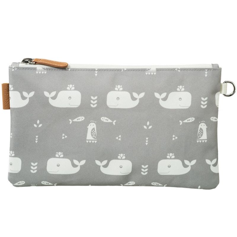 Pochette baleine grise Fresk