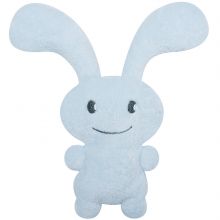 Peluche hochet lapin Funny Bunny bleu (24 cm)  par Trousselier